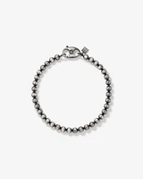 Ball Chain Bracelet in Oxidised Sterling Silver