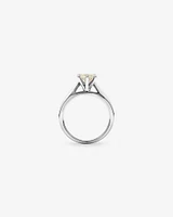 1 Carat Diamond Solitaire Ring in 14kt White Gold