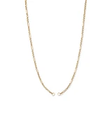 50cm (20") 7 and 1 Belcher and Paperclip Open Pendant Chain in 10kt Yellow Gold