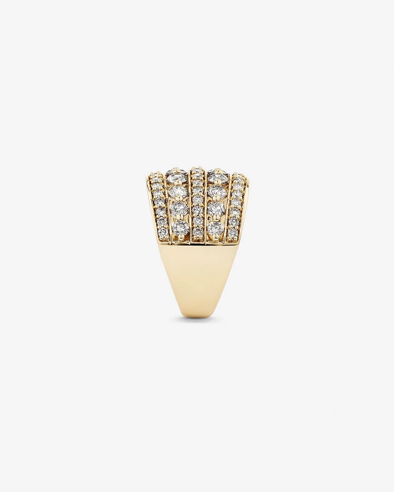 2.25 Carat TW Infinite Diamonds Ring in 10kt Yellow Gold