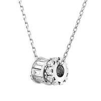 0.35 Carat TW Diamond Rondell Pendant in 10kt White Gold