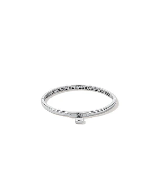 Signature Lock Bangle in Sterling Silver