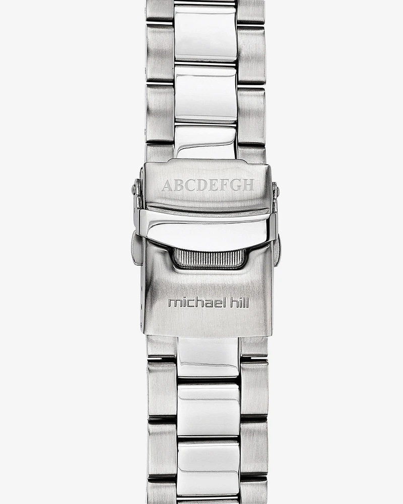 Men's Chronograph Watch in Black Tone Stainless Steel