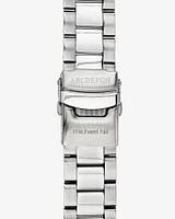 Men's Chronograph Watch in Black Tone Stainless Steel