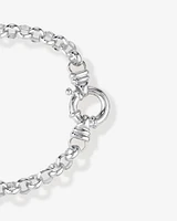 19cm (7.5") Belcher Bracelet in Sterling Silver