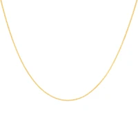 45cm (18") Serpentine Chain in 10kt Yellow Gold