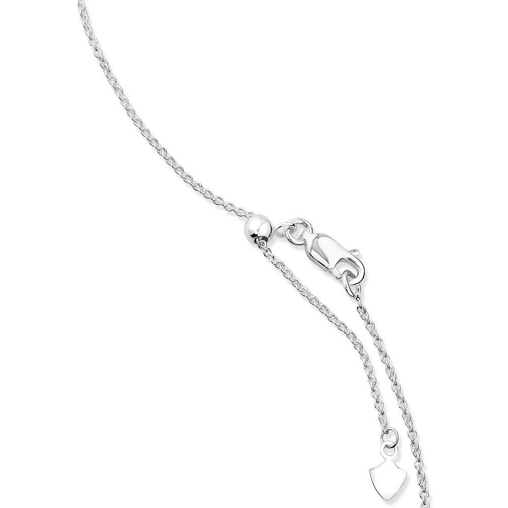 Diamond Accent Double Heart Pendant in Sterling Silver