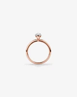 1.25 Carat TW Marquise Laboratory-Grown Diamond Solitaire Engagement Ring in 14kt White Gold