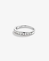 Wedding Band with Carat TW of Diamonds in 10kt White Gold