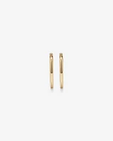 10mm Sleeper Earrings in 10kt Yellow Gold