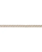 2.00 Carat TW Diamond Set Cuban Link Bracelet in 10kt Yellow and White Gold