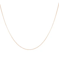 45cm (18") Box Chain in 10kt Yellow Gold