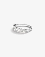 Wedding Band with 2.00 Carat TW Laboratory Grown Diamonds in 14kt White Gold