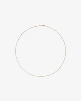 55cm (22") Box Chain in 10kt Yellow Gold