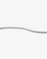 Cubic Zirconia Tennis Bracelet in Sterling Silver