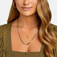 O Initial Pendant in 10kt Yellow Gold