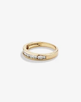 Wedding Ring with 0.50 Carat TW of Diamonds in 18kt Yellow Gold