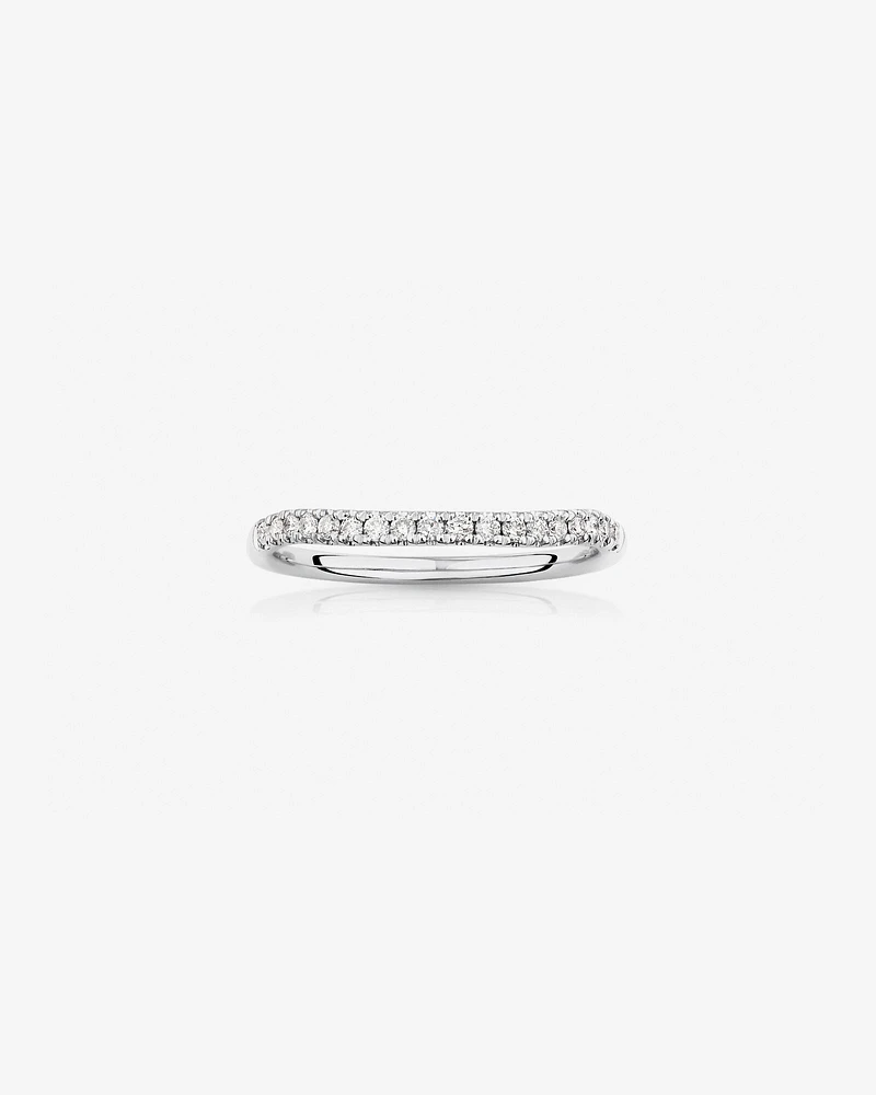 Bridal Set with 1 Carat TW of Diamonds in 14kt White Gold