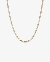 50cm (20") Hollow Figaro Chain in 10kt Yellow Gold