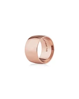 12mm Barrel Ring in 10kt Rose Gold