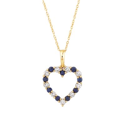 michael hill sapphire pendant