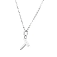 "Z" Initial Pendant in Sterling Silver