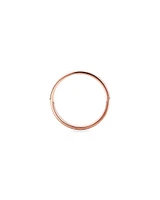 3mm Half Round Wedding Band in 10kt Rose Gold