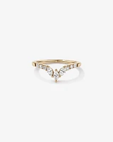 Wedding Ring with .38TW of Diamonds in 14k Yellow Gold