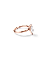 1.25 Carat TW Marquise Laboratory-Grown Diamond Solitaire Engagement Ring in 14kt White Gold