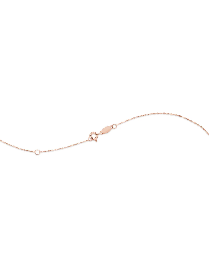 Small Infinitas Pendant with 1/4 Carat TW of Diamonds in 10kt Rose Gold