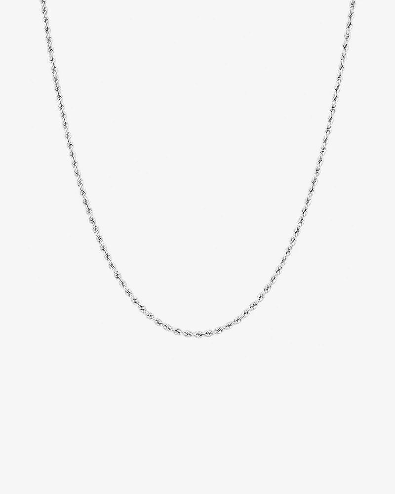 45cm (18") 2.5mm Rope Chain in 10kt Yellow Gold