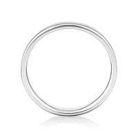Half Round Wedding Band 10kt Yellow Gold