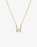 "K" Initial Necklace with 0.10 Carat TW of Diamonds in 10kt Yellow Gold