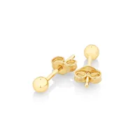 3mm Ball Stud Earrings 10kt Rose Gold
