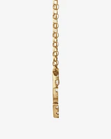 "K" Initial Necklace with 0.10 Carat TW of Diamonds in 10kt Yellow Gold
