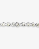 6.00 Carat TW Diamond Tennis Bracelet in 14kt White Gold