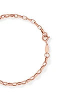 19cm (7.5") 3mm-3.5mm Width Belcher Bracelet in 10kt Rose Gold