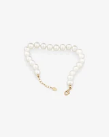 Cultured Freshwater Pearl Bracelet in 10kt Yellow Gold