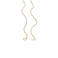 55cm (22") Box Chain in 10kt Yellow Gold