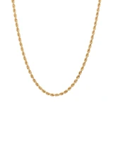 60cm (24") Rope Chain in 10kt Yellow Gold