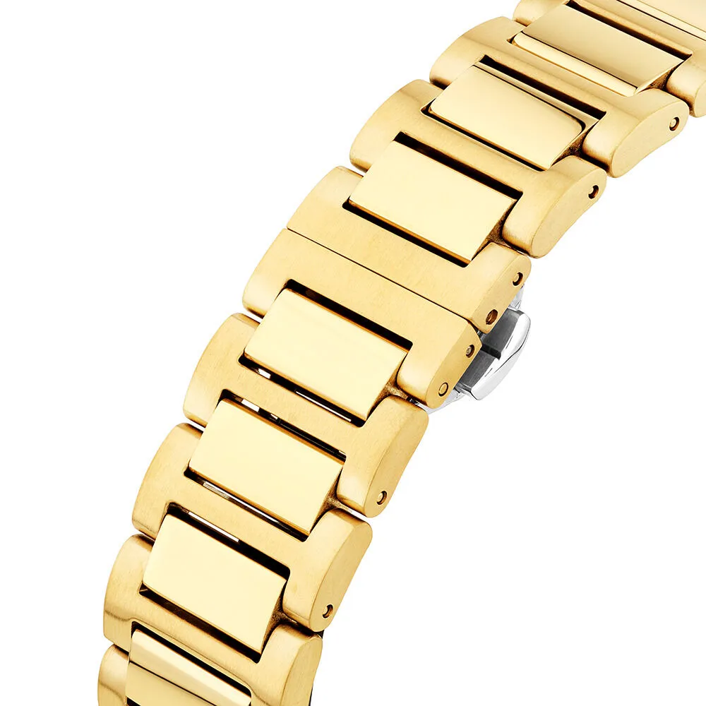 Michael Hill Men's 0.60 Carat TW Diamond Quartz Yellow Gold Tone Stainless  Steel Watch with Black Dial | Shop Midtown