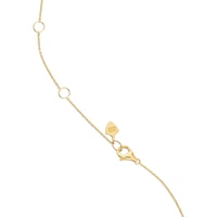 Butterfly Necklace in 10kt Yellow Gold