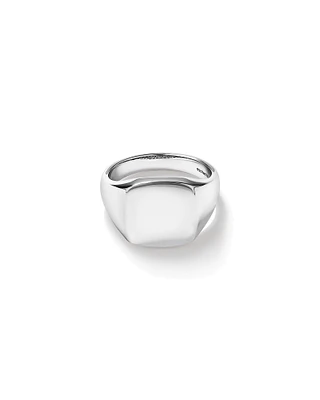 Men's Signet Ring Sterling Silver