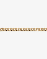 23cm (9.5") 12.5mm-13mm Width Curb Bracelet in 10kt Yellow Gold