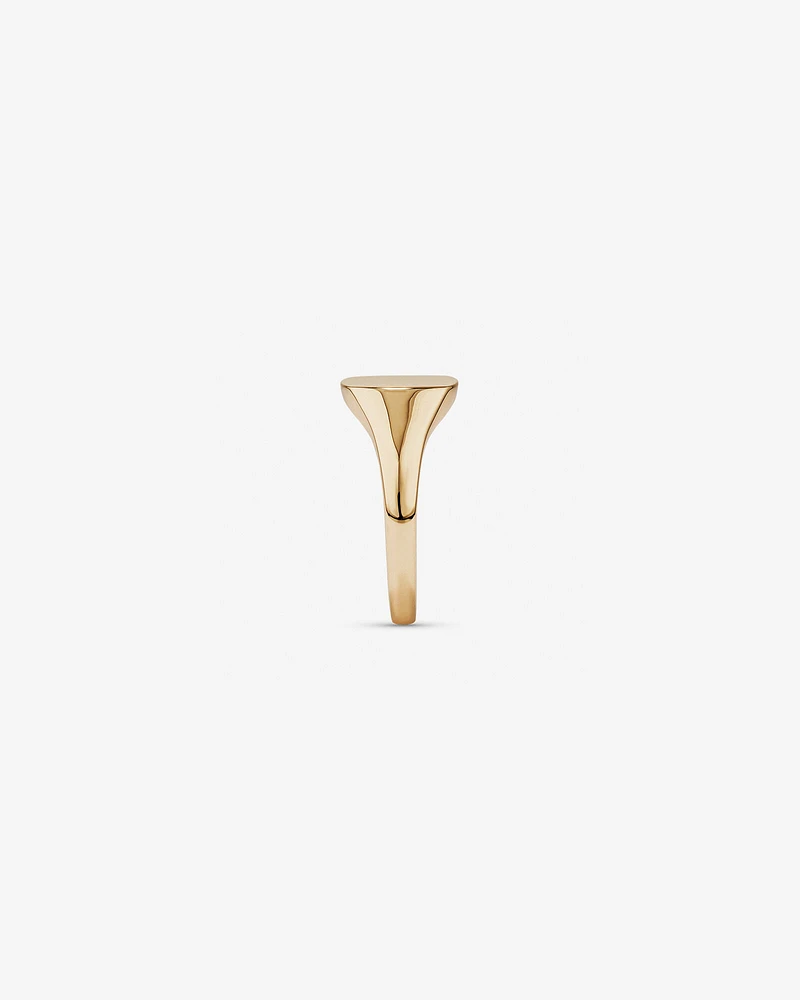 Square Signet Ring in 10kt Yellow Gold