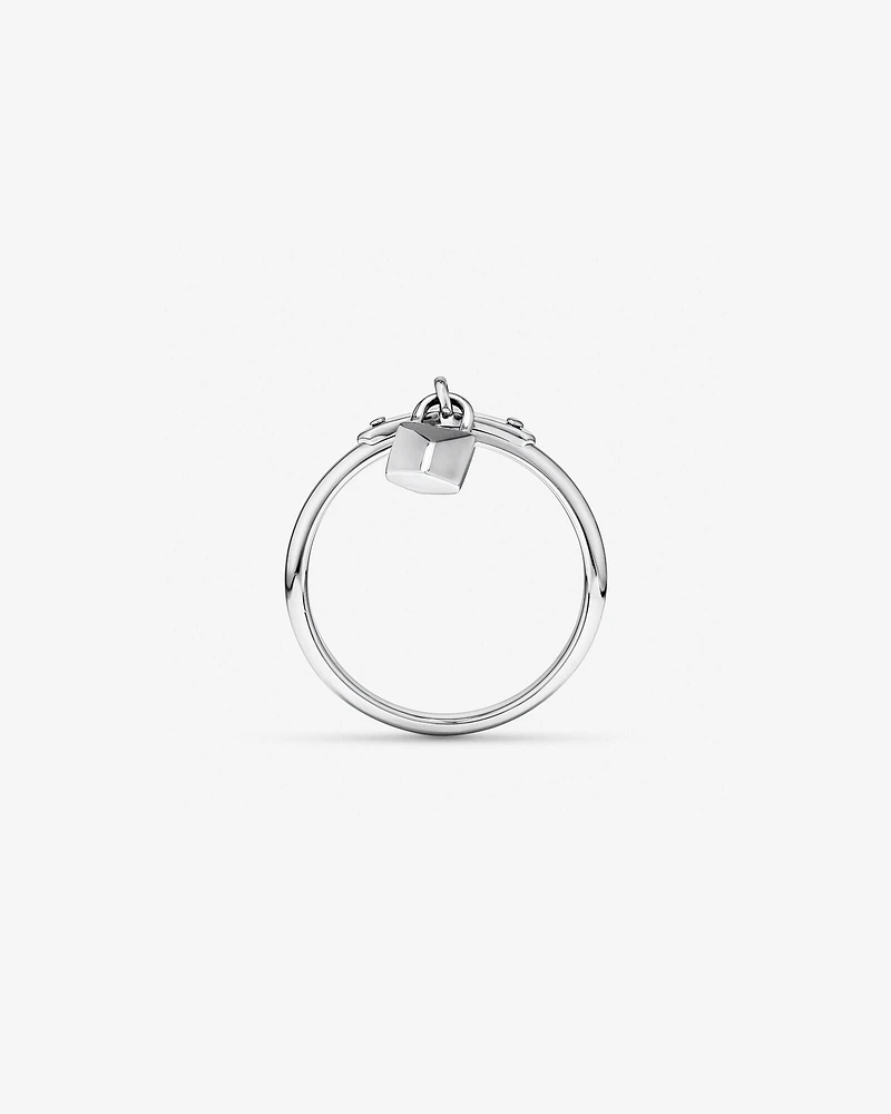 Signature Lock Ring Sterling Silver