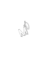 Letter Z Initial Pendant in Sterling Silver