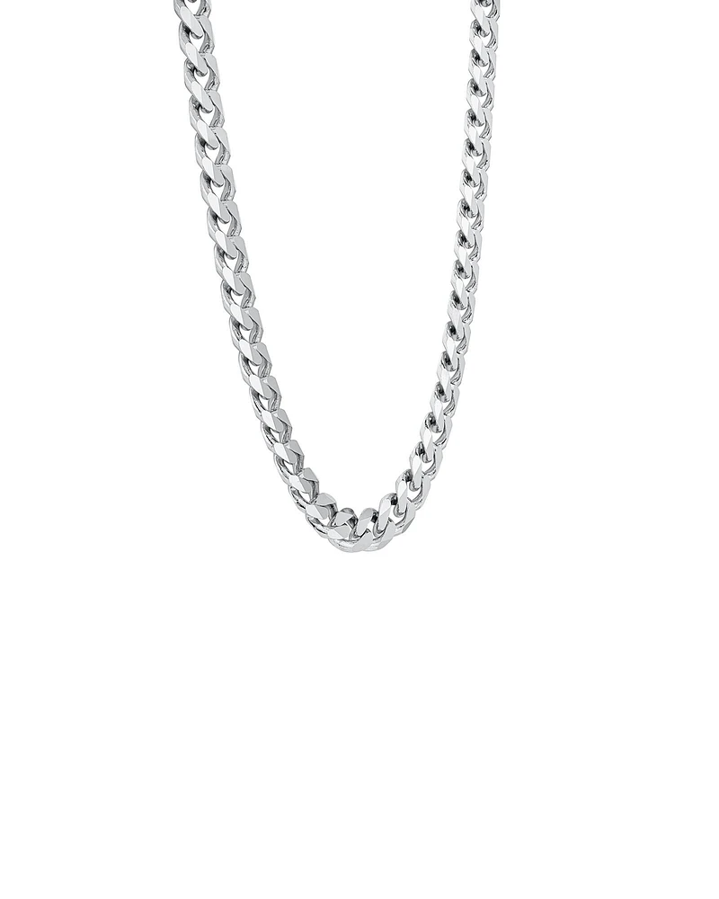 13mm Curb Chain in Sterling Silver