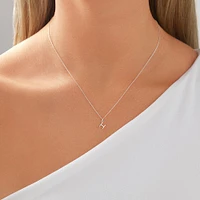 "Z" Initial Pendant in Sterling Silver