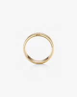 Men's Wedding Band in 10kt Yellow Gold